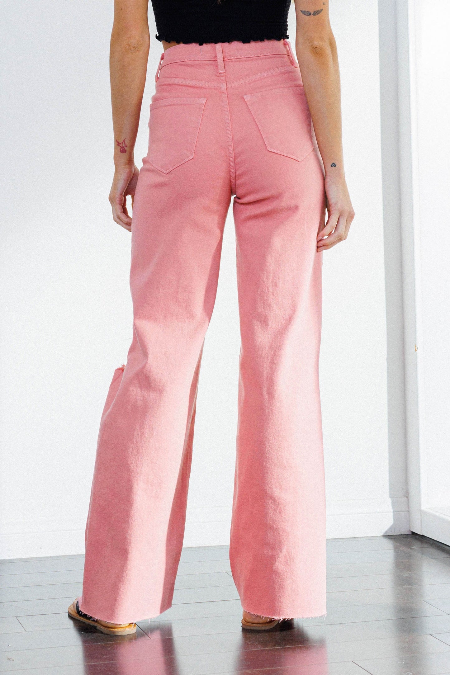 Blush High Rise Jeans