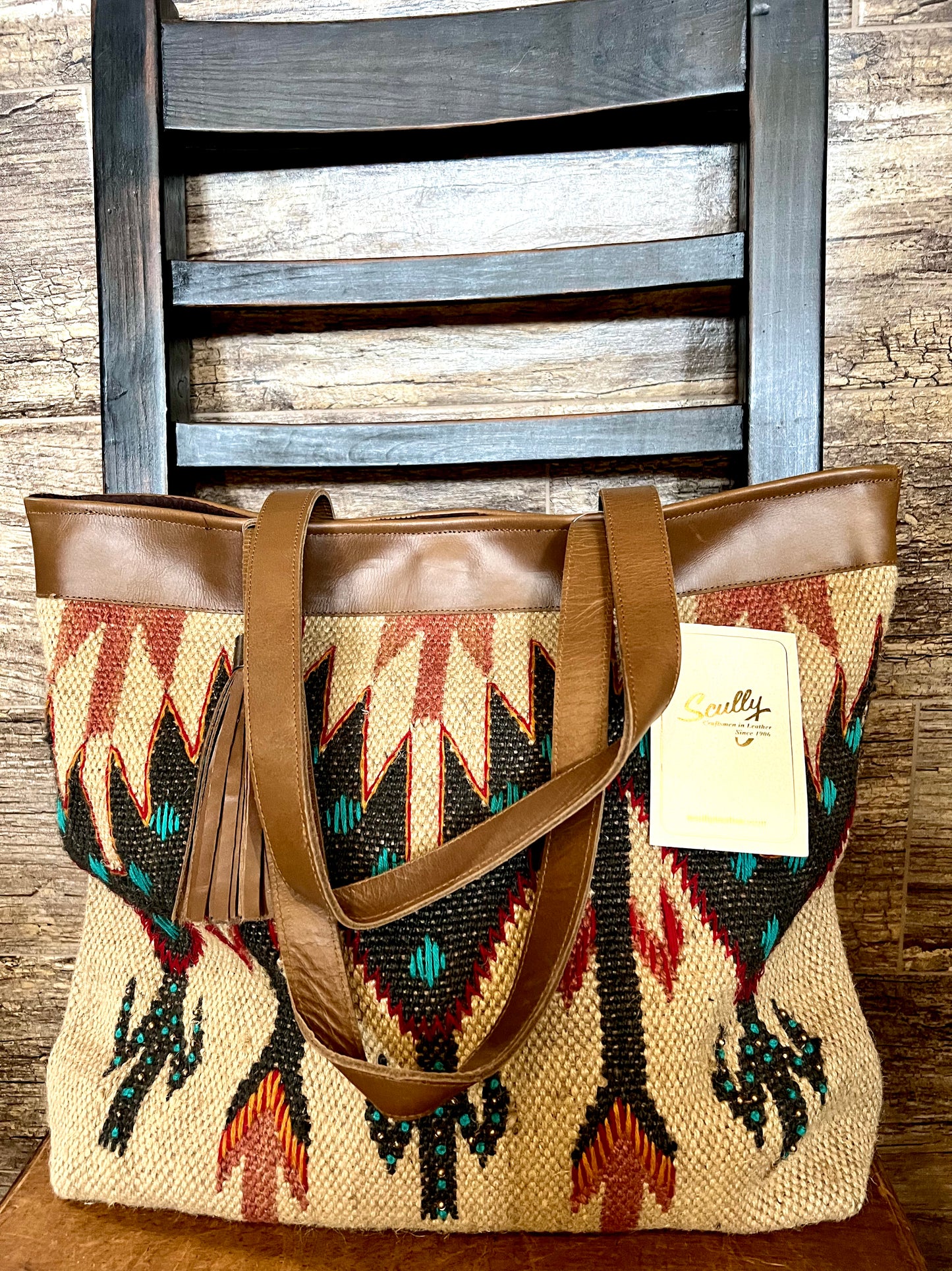 Navajo Scully Tote