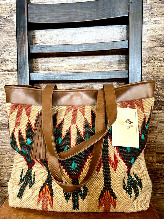 Navajo Scully Tote