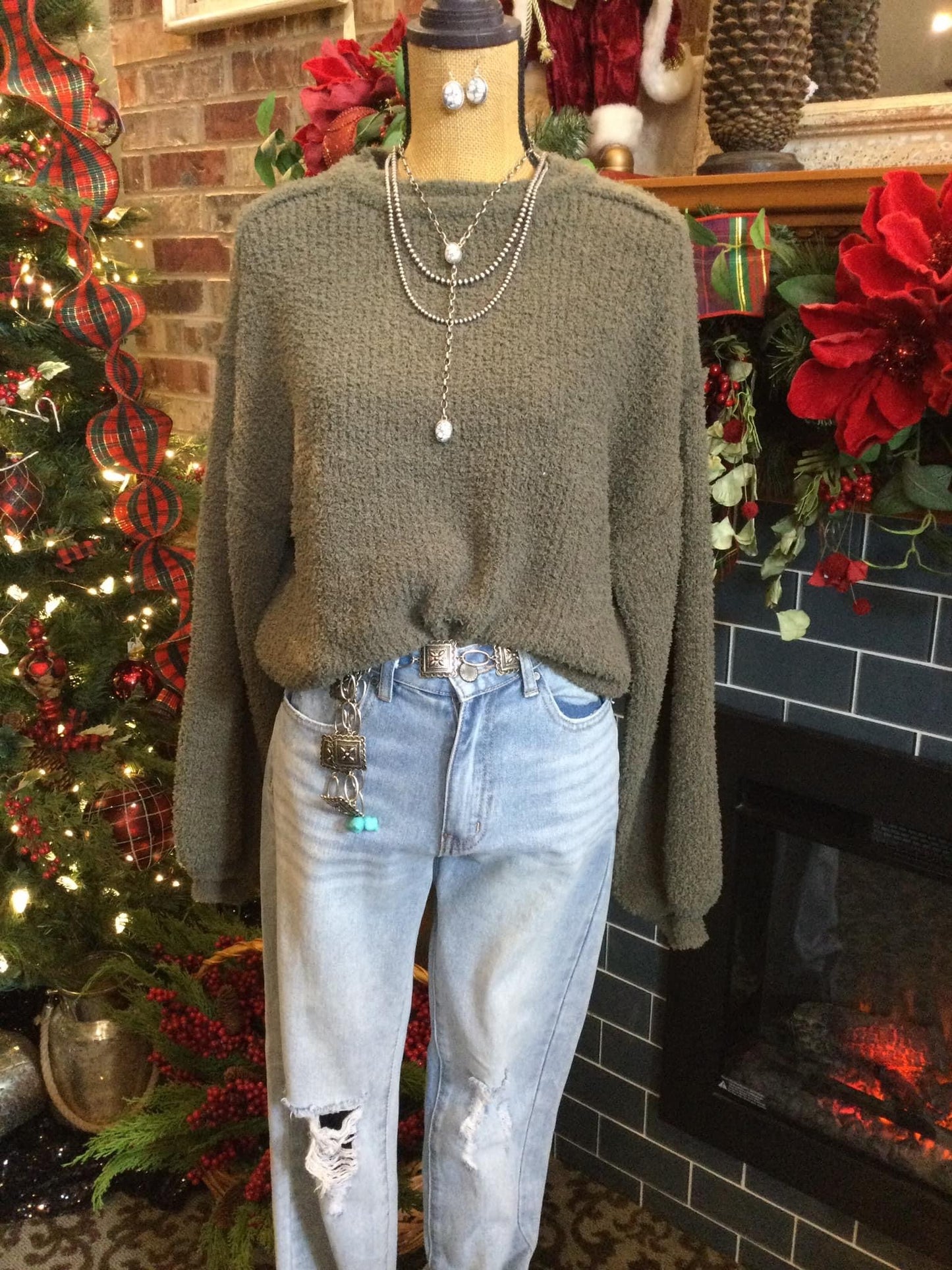 Olive Sweater