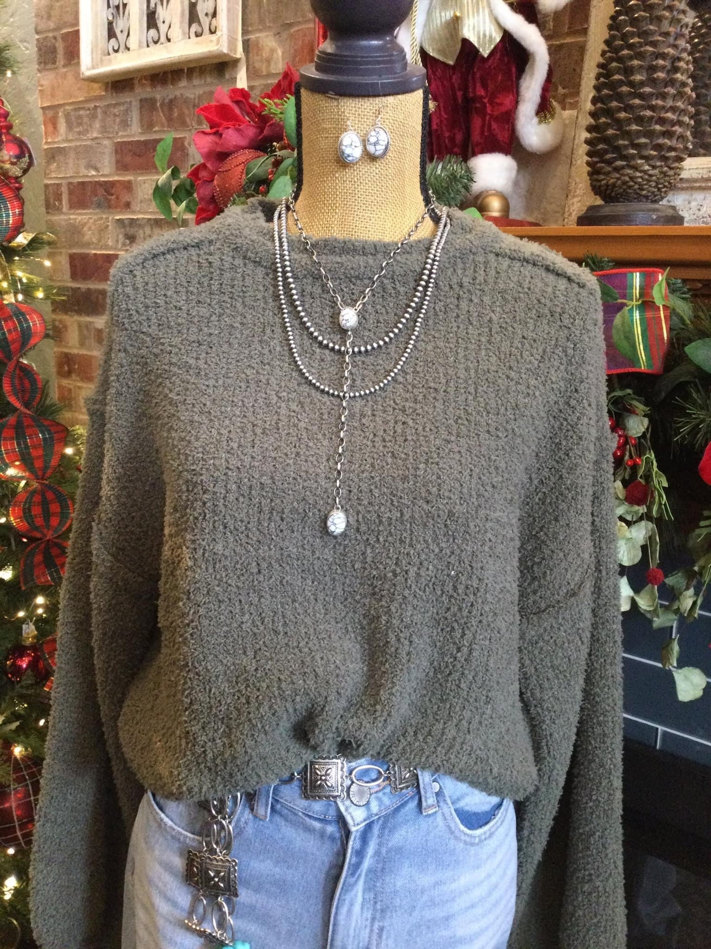 Olive Sweater