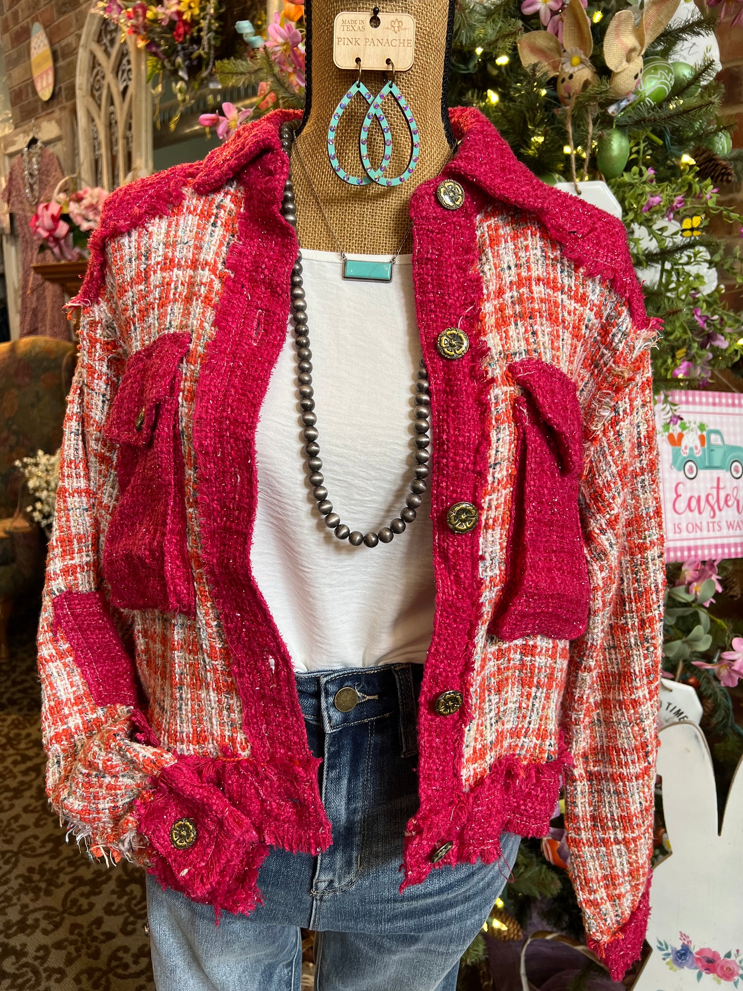 Pink Multi Jacket