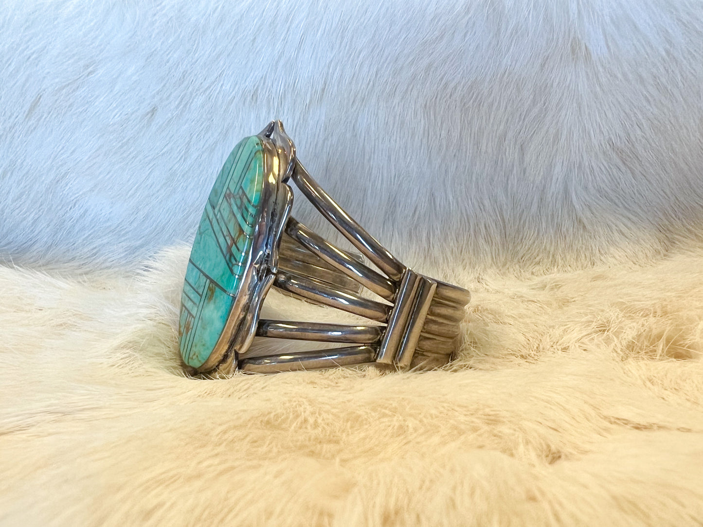 Inlay Turquoise Bracelet