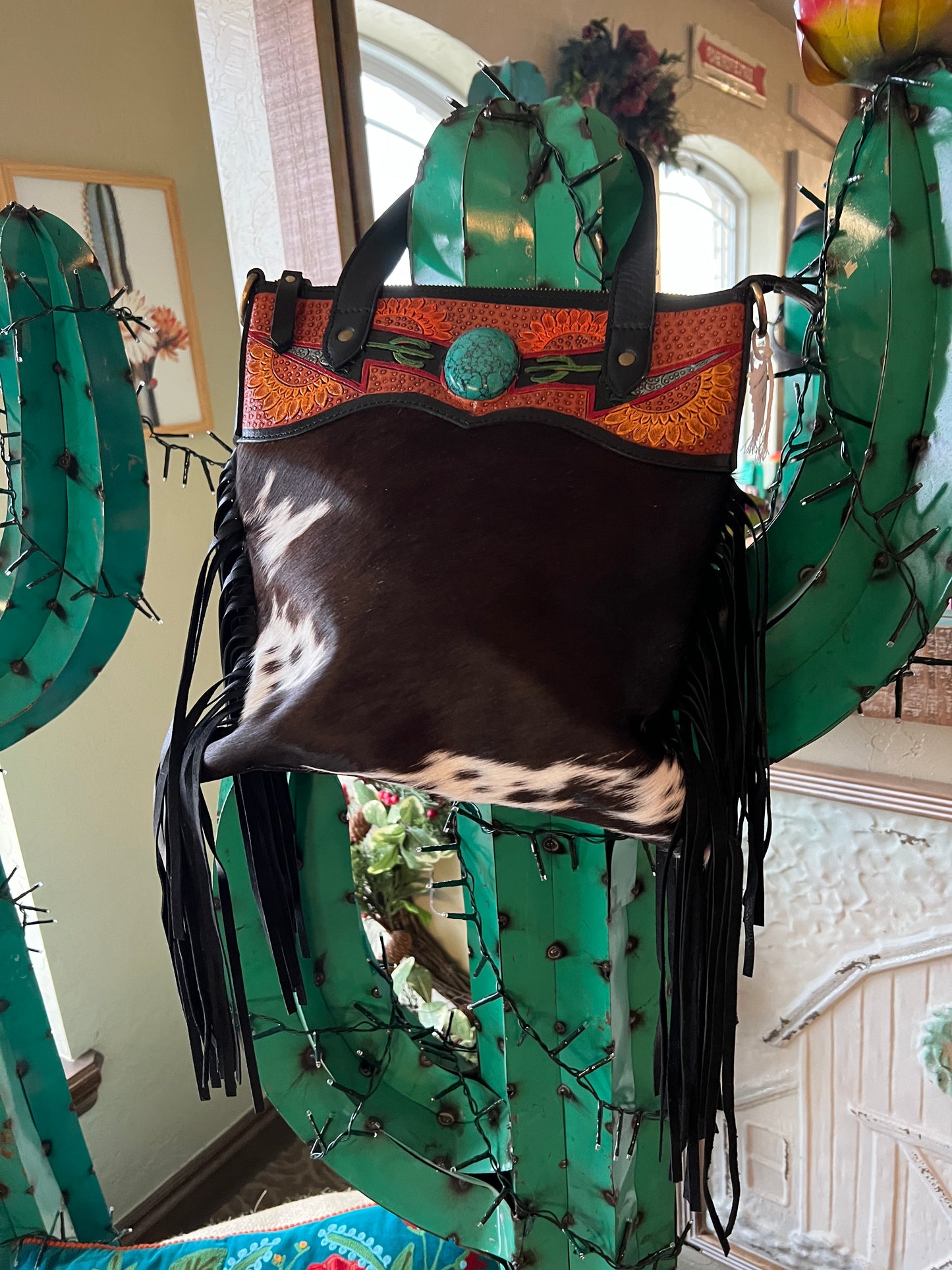 WL Cowhide Purse