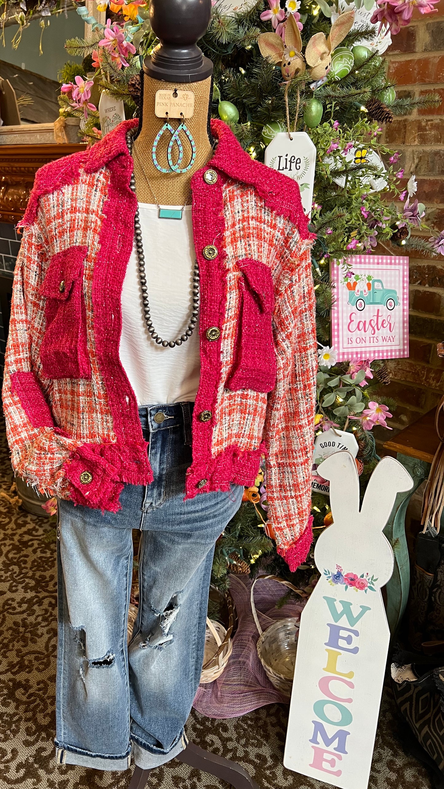 Pink Multi Jacket